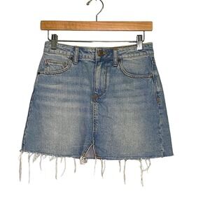 Urban Outfitters BDG Raw Hemmed Denim Skirt Size XS TP